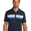 Men's, Cabana Chest Stripe Polo, Calix Logo, Travis Mathew
