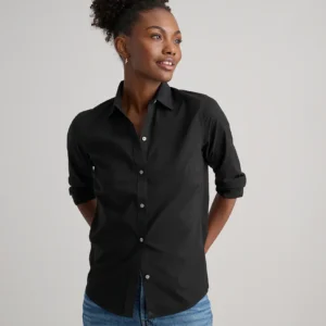 Untuckit Women's Bella Long Sleeve Stretch Shirt